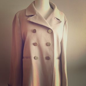 Blush Pink Pea Coat